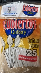 [954] CUCHARAS CUTLERY 25pz