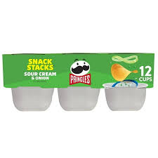 [13293] PRINGLES SNACK STACKS SOURCREAM 12ct          