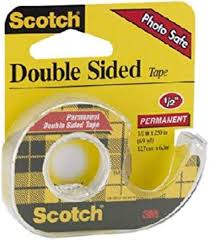 [3187] TAPE SCOTCH DOUBLE-SIDE 6.94 YD        