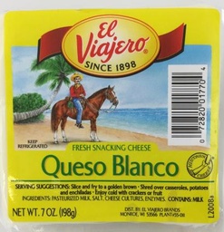 [12390] EL VIAJERO QUESO BLANCO 7oz   