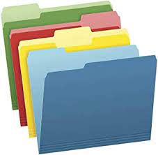 [6118] FOLDERS A COLORES SENCILLOS   