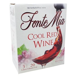 [8869] FONTE MIA RED WINE 3lt        