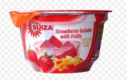 [4583] GELATINA DE FRESA CON FRUTA 8oz