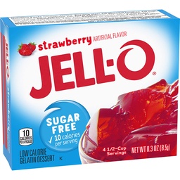 [4380] GELATINA FRESA SUGAR FREE 8oz 