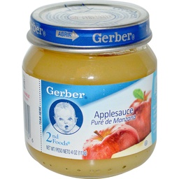 [9545] GERBER APPLESAUCE 4oz         