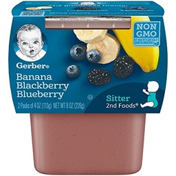 [10199] GERBER BANANA MIXE BERRIES 8oz