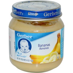 [9547] GERBER BANANAS 4oz            