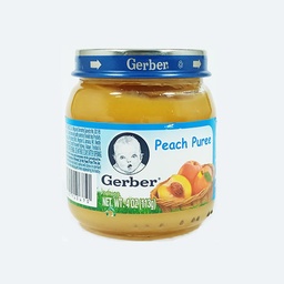 [5303] GERBER PEACH PUREE 4oz        