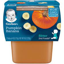 [12790] GERBER PUMPKIN BANANA 4oz     