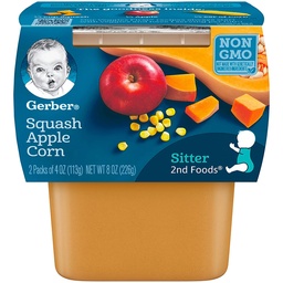 [12548] GERBER SQUASH APPLE CORN      