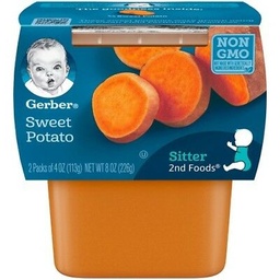 [10519] GERBER SWEET POTATOES 8oz     