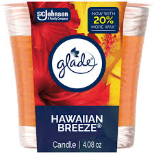 [8109] GLADE CANDLE HAWAIIAN 4.08oz
