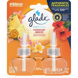 [9182] GLADE PLUGINS HAWAIIAN BREEZE PQT/2  1.34oz