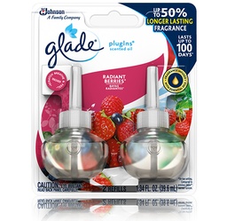 [11625] GLADE RADIANT BERRIES PLUG-INS