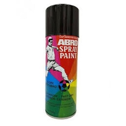 [3172] ABRO SPRAY PAINT BLACK        