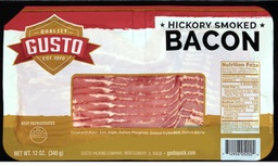 [4412] GUSTO HICKORY SMOKED BACON 12o