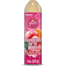 [10056] GLADE SPRAY CRANBERRY MERRY 8oz