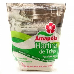 [8063] HARINA DE TRIGO AMAPOLA 5lb   
