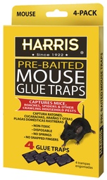 [2057] HARRIS RAT GLUE PQT/4         