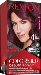 [10160] TINTE COLORSILK #34 BURGUNDY                 