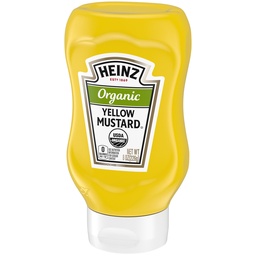 [9076] HEINZ YELLO MUSTARD ORGANIC 8o