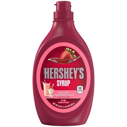 [5329] HERSHEY'S SYRUP STRAWBERRY 8oz