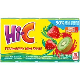 [11289] HI-C STRABERRY KIWI 6oz EMPAQUE DE 8