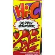 [4710] HI-C BOPPIN STRAWBERRY 6oz    
