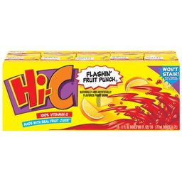 [4707] HI-C FLASHIN FRUIT PAQ 10 6oz 