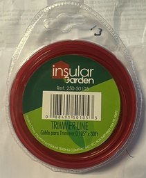 [11745] HILO DE TRIMMER ROJO 30 PIES     