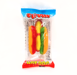 [5484] HOT DOG E.FRUTTI GUMMI 0.32oz 