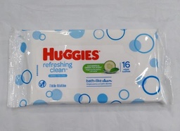 [12879] HUGGIES REFRESHING PQT/16     