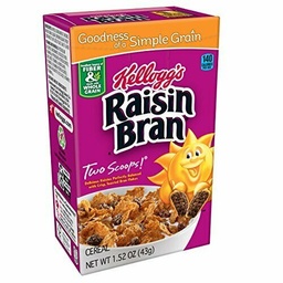 [1424] KELLOGG'S RAISIN BRAN 1.52 OZ 