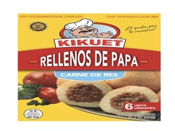 [12857] KIKUET RELLENOS PAPA CARNE 6  