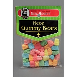 [7538] KING HENRY'S GUMMY BEARS 3.5oz