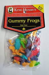 [8779] KING HENRY'S GUMMY FROGS      