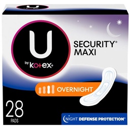 [9424] KOTEX OVERNIGHT PAQ 28        