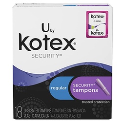 [4044] KOTEX TAMPONS 18 REGULAR      