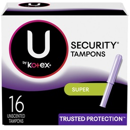 [11255] KOTEX TAMPONS SUPER PQT 16    