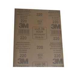 [R3786] LIJA AL AGUA 3M 220           