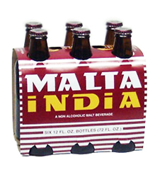 [6543] MALTA INDIA LIGHT 12oz 6/PACK 