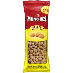 [4434] MUNCHIES PEANUTS SALTED 1oz   