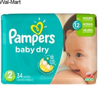 [9806] PAMPERS BABY DRY #2           
