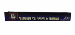 [3930] PAPEL ALUMINIO BETTER VALU 25F