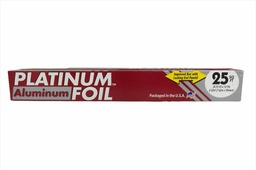 [9286] PAPEL ALUMINIO PLATINUM 25 FT 