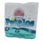 [7947] PAPEL DE BAÑO PETALOS PQT/4   