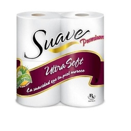 [10516] PAPEL DE BAÑO SUAVE ULTRA 4 R 
