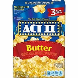 [10198] ACT BUTTER PAQ 3 8.25oz       
