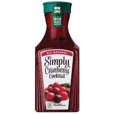[9005] SIMPLY CRANBERRY COCTAIL 52oz