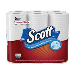 [13252] PAPEL TOALLA SCOTT PQ DE 6 ROL